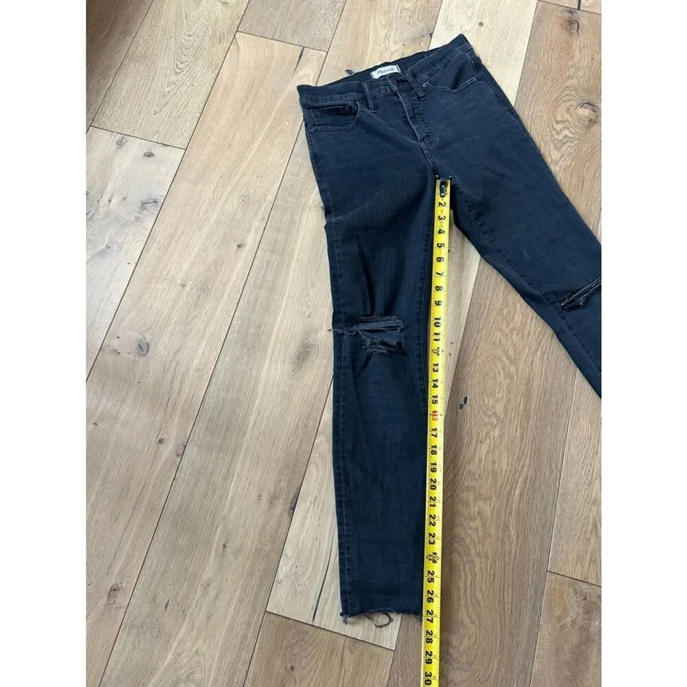 Madewell black skinny